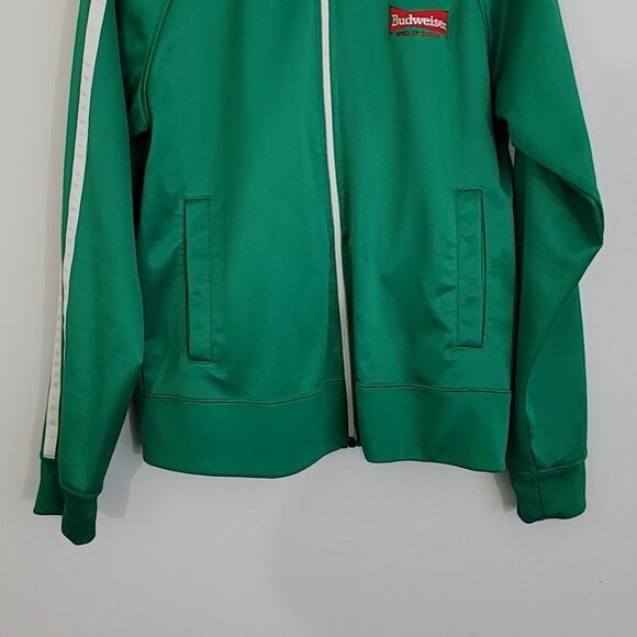 Champion Men's Green Zip-Up Sweater - Picture 2 of 6